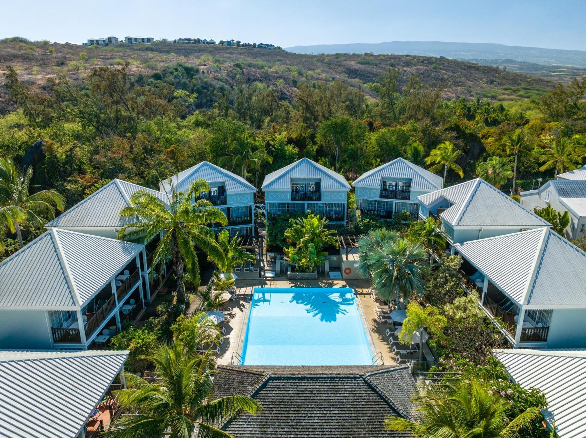 Hotel Les Creoles Saint-Gilles-les-Bains Buitenkant foto